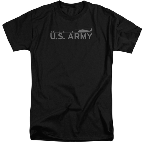 Trevco AR110-ATT-4 Army & Helicopter Short Sleeve Cotton Adult Tall Fi