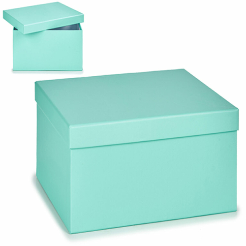 Multi-use Box Pastel Blue Cardboard