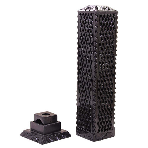 Incense Stick Holder Agarbatti Stand Candle Burner/Handmade Black