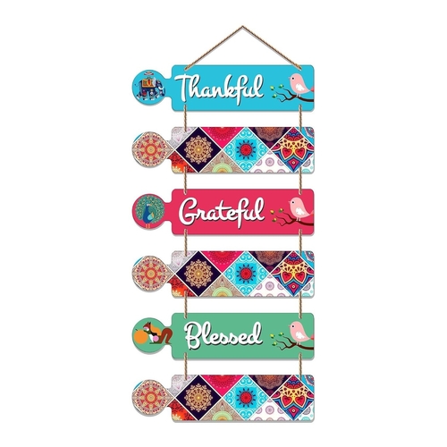 QUOTES Decorative Wall Art MDF Wooden Wall Hanger For Living Room