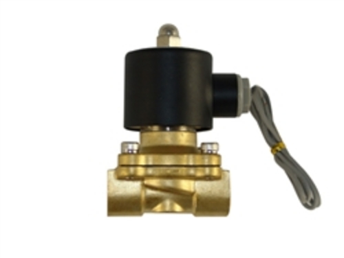 AirBagIt AIRVALVE-06 0.75 In. 2W-200-20 20 Mm Orifice 300Psi Brass Ele