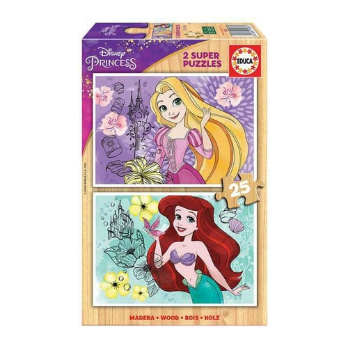 Puzzle Educa Rapunzel and Ariel Disney Princess (50 pcs)