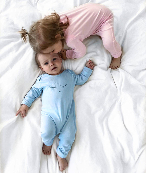 2018 Newborn Baby Girls Boys clothes cartoon Eyes