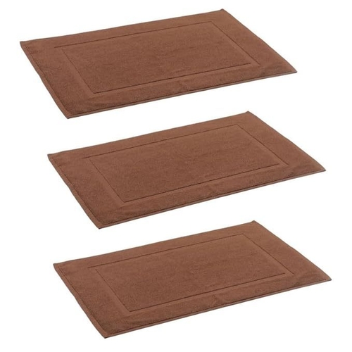 300G Hotel Frame 100% Cotton Bath MAT Standard - 800GMS - Coffee -