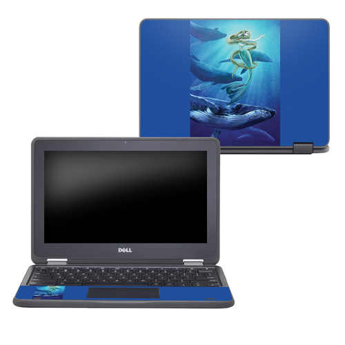 MightySkins DECHR3189-Ocean Song Skin for Dell Chromebook 11 in. 3189 