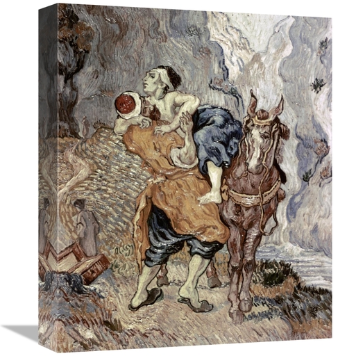 Global Gallery GCS-281316-16-142 16 in. The Good Samaritan - After Del