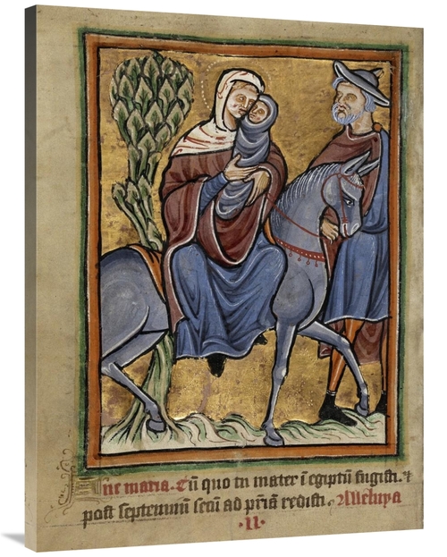 Global Gallery GCS-457573-3040-142 30 x 40 in. The Flight Into Egypt A