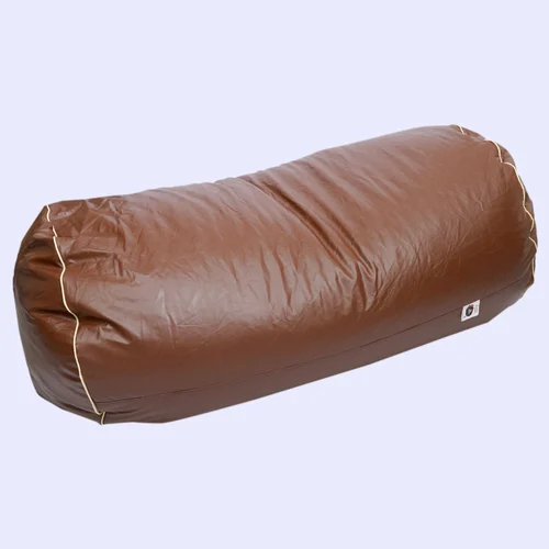 Brown Leather Bean Bag 6Feet