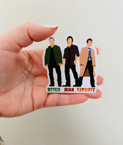 Nicknames-Supernatural Sticker/Magnet