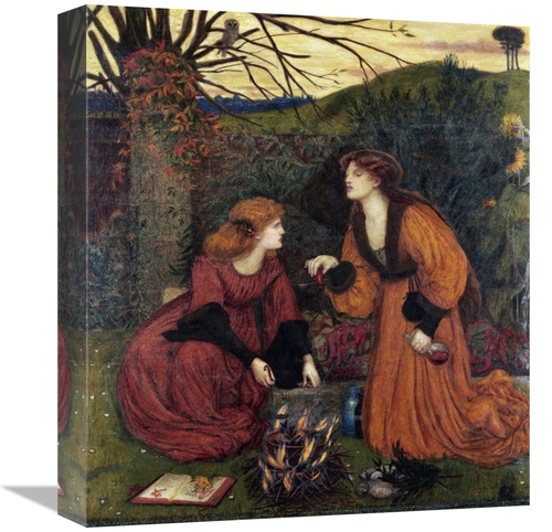 Global Gallery GCS-267350-16-142 16 in. Pharmakeutria - Brewing the Lo