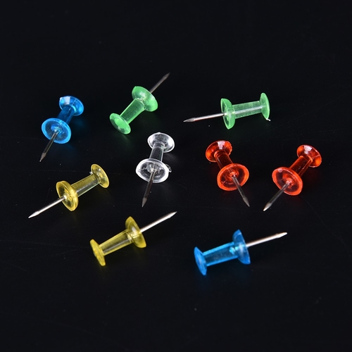 100PCS/pack  Colorful Push Pin Assorted