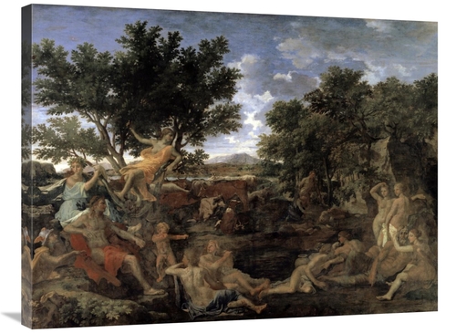 Global Gallery GCS-279467-36-142 36 in. Apollo & Daphne Art Print - Ni