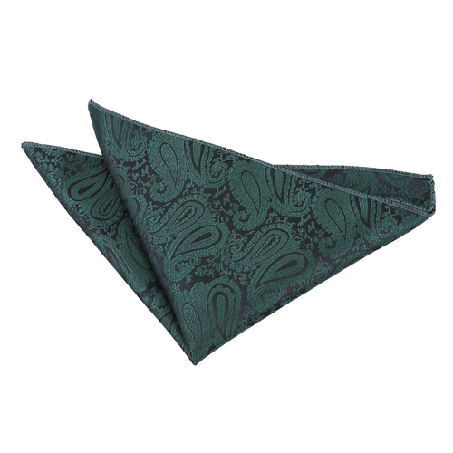 Paisley Handkerchief - Emerald Green