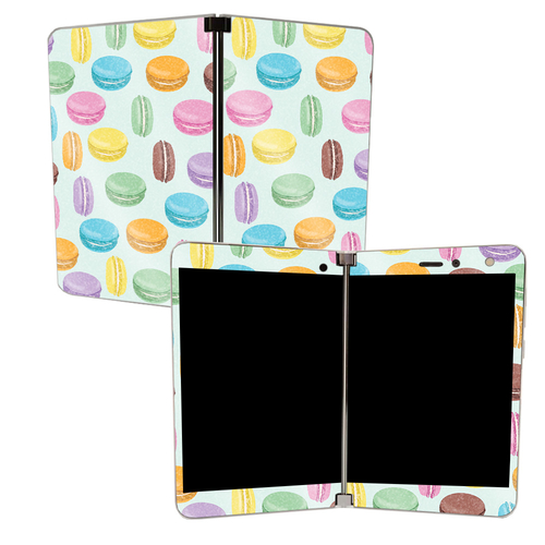 MightySkins GL-MISURDUO-Macarons Glossy Glitter Skin for Microsoft Sur