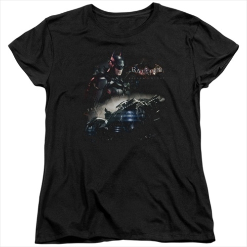 Batman Arkham Knight-Knight Rider - Short Sleeve Womens Tee Tee, B