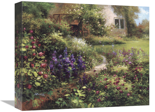 Global Gallery GCS-116014-16-142 16 in. The Secret Garden Art Print - 