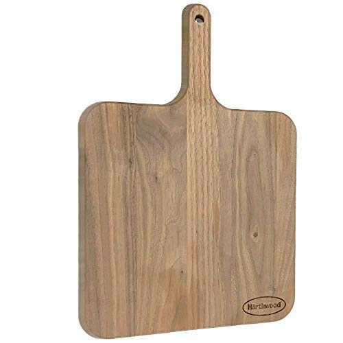 Härthwood Walnut Wood Cutting Board with Handle 12"x12"