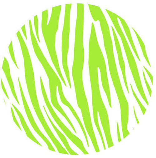 Andreas JO-123 Wild Lime Zebra Jar Opener- Pack of 3