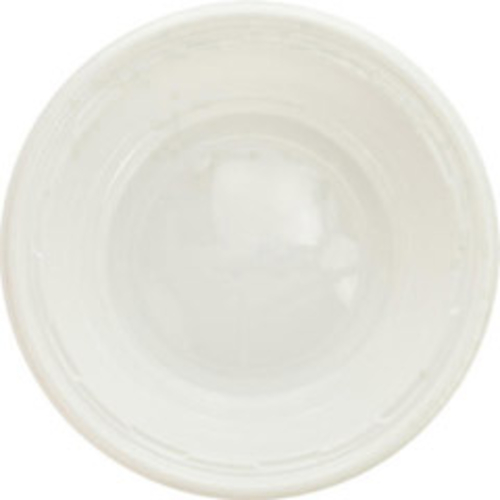 Dcc 5BWWF Round Plastic Bowls, 5-6 oz. - White