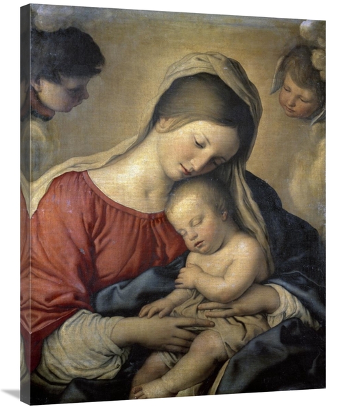 Global Gallery GCS-282695-36-142 36 in. A Christian Allegory Art Print