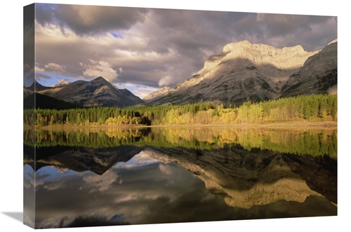 Global Gallery GCS-396980-1824-142 18 x 24 in. Fortress Mountain & Mt 