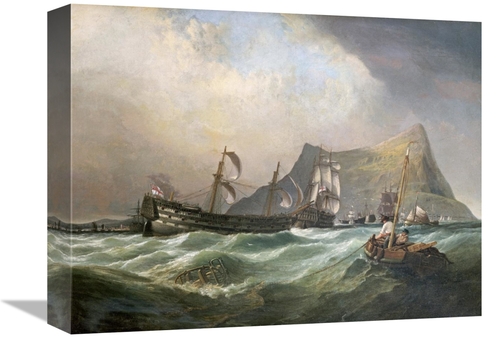 Global Gallery GCS-267330-16-142 16 in. Neptune, Towing the Victor