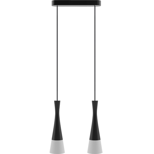 Hanging lamp black Vegas2 2p