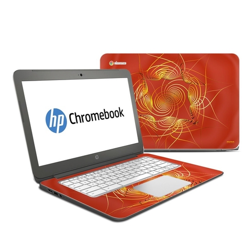 DecalGirl HC14-SSTELL HP Chromebook 14 Skin - Spiral Stellations