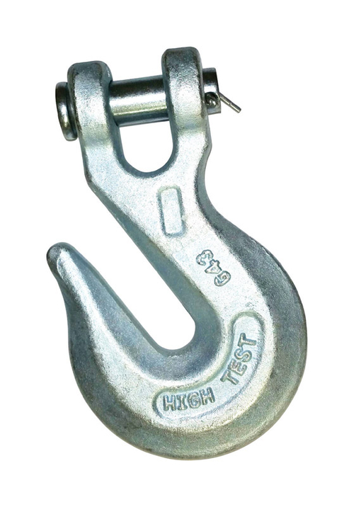 Baron 5004915 5 in. & 9200 lbs Farm Screw Pin Grab Hook - Galvanized