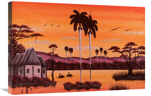 Global Gallery GCS-477333-2030-142 20 x 30 in. Jumby Village 5 Art Pri