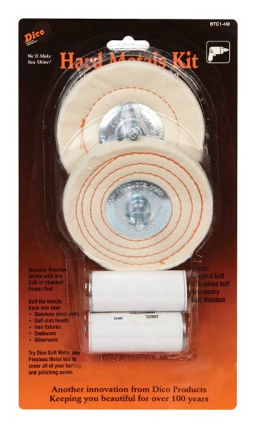 Dico Products 527-BTC1-4M 4 in. Hard Metals Kit