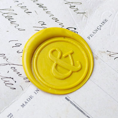 Ampersand And Wedding Metal Stamp / Wedding Wax Seal Stamp