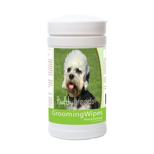 Healthy Breeds 840235172321 Dandie Dinmont Terrier Grooming Wipes - 70