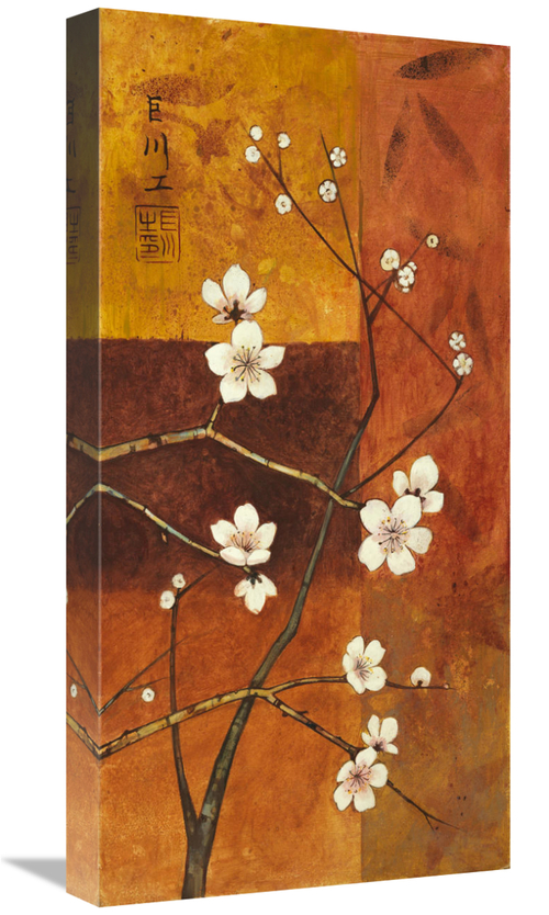 Global Gallery GCS-137395-1224-142 12 x 24 in. Cerezos En Flor V Art P