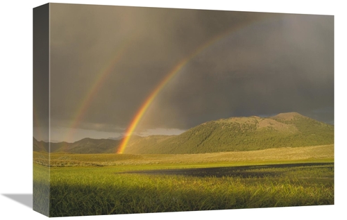 Global Gallery GCS-396065-1216-142 12 x 16 in. Rainbow Over Boulder Mo