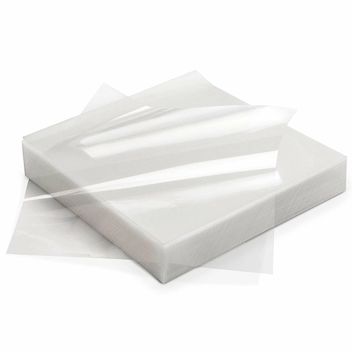 Pack of 1000 Bi-axially Oriented Poly Sheets 18 x 18. Plastic Deli and