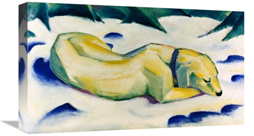 Global Gallery GCS-278399-22-142 22 in. The Hound - Weiber Hund Art Pr