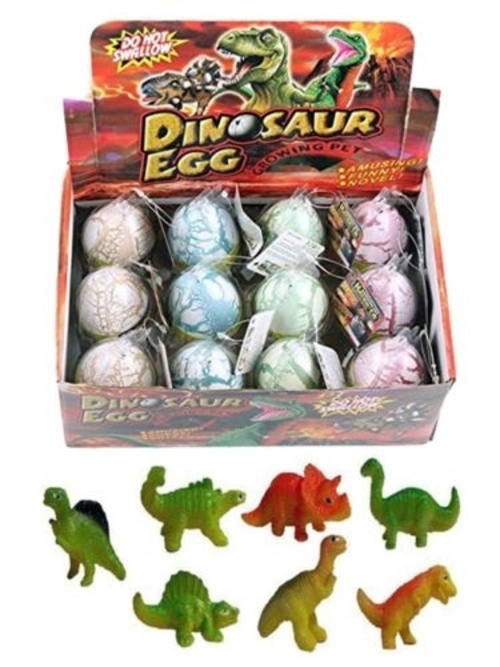 AZ Trading & Import PS10-B Growing Pet Dinosaur Eggs - 12 Piece