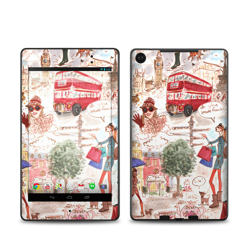 DecalGirl GN72-LONDON Google Nexus 7 2013 Skin - London