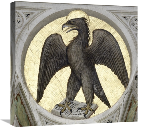 Global Gallery GCS-278558-22-142 22 in. Saint John As An Eagle Art Pri