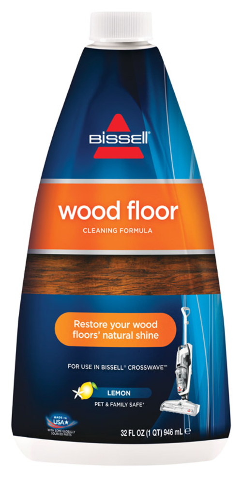 Bissell 1000484 Lemon Scent Hardwood Floor Cleaner, 32 oz - Case o