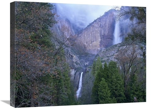 Global Gallery GCS-396544-1824-142 18 x 24 in. Yosemite Falls in Sprin