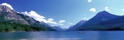 Canoeing Waterton Lake Waterton Glacier National Peace Park Alberta Ca