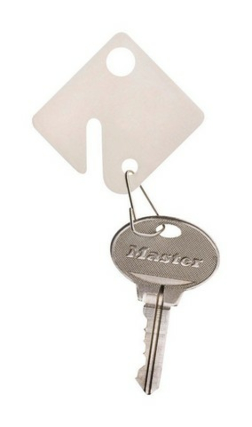 Masterlock 7117D 20 count Rectangle Lock Key Tags