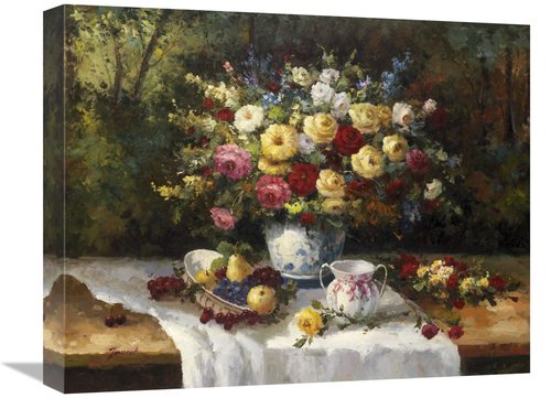 Global Gallery GCS-132437-1620-142 16 x 20 in. Classic Floral Still Li