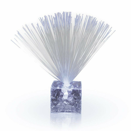 Blinkee 1612010 Fiber Optic Centerpiece Base, Clear & White - Smal