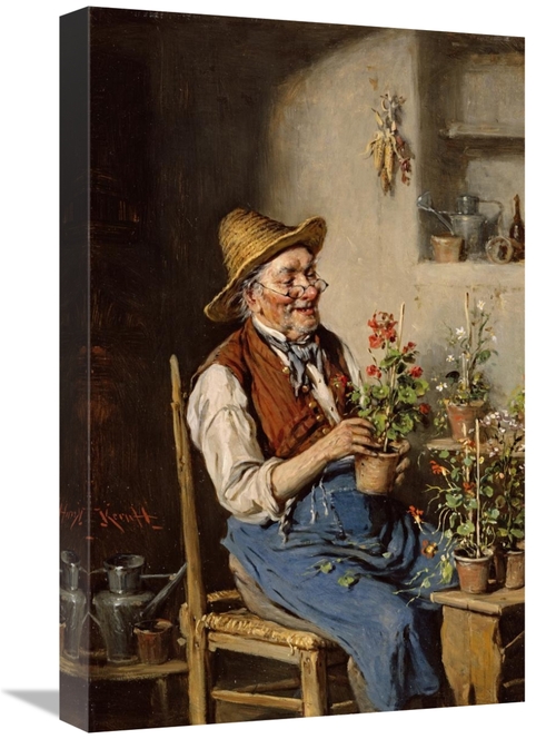 Global Gallery GCS-268184-22-142 22 in. The Gardener Art Print - Herma