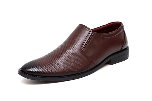 Men's Genuine Leather Formal Slipon Moccasin Shoes (Size-UK-9