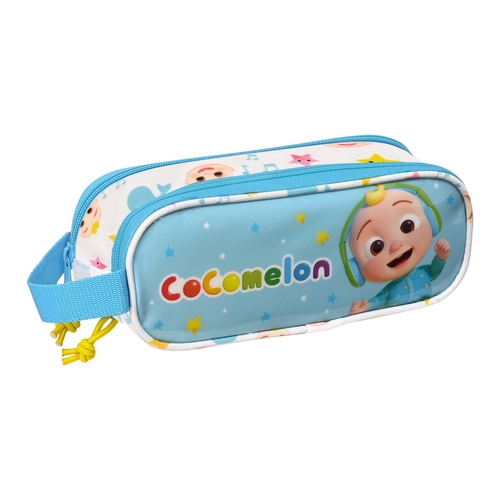 School Case CoComelon Blue White (21 x 8 x 6 cm)