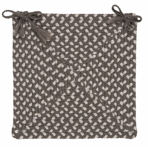 Colonial Mills TB49A015X015RX Tiburon - Misted Gray Chair Pad -single 